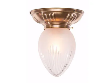 PRAGUE 8/12 - Handmade brass ceiling light by Patinas Lighting - view 2